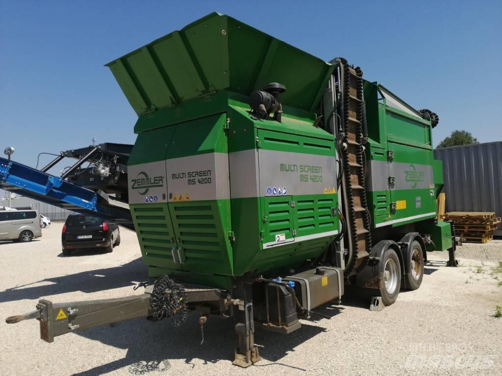 Zemmler MS 4200-097 Mobiele zeefinstallaties