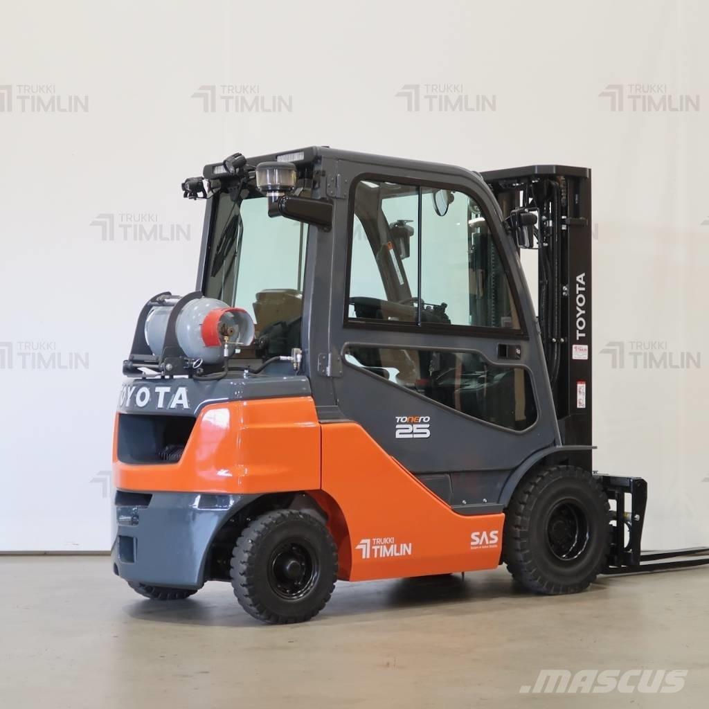 Toyota 02-8FGF25 LPG heftrucks