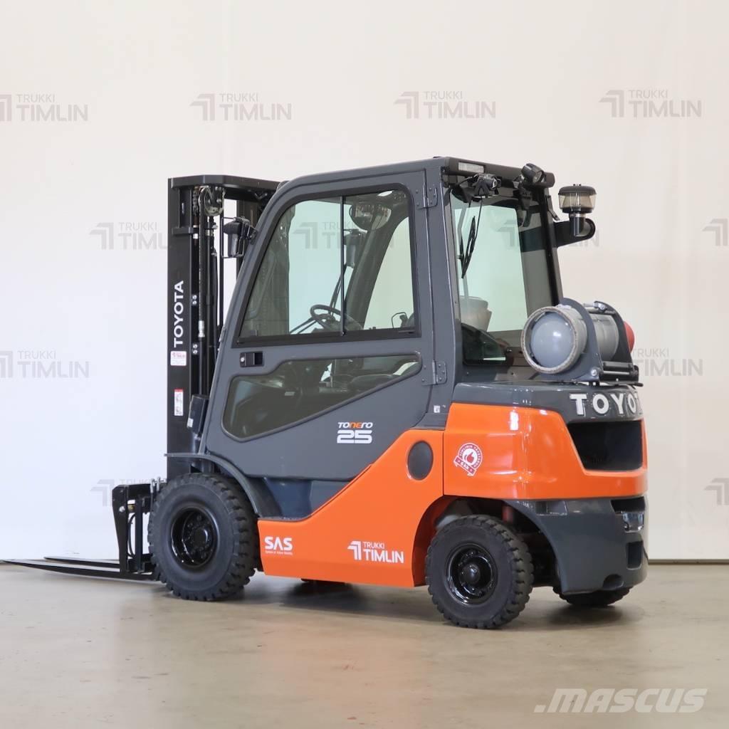 Toyota 02-8FGF25 LPG heftrucks