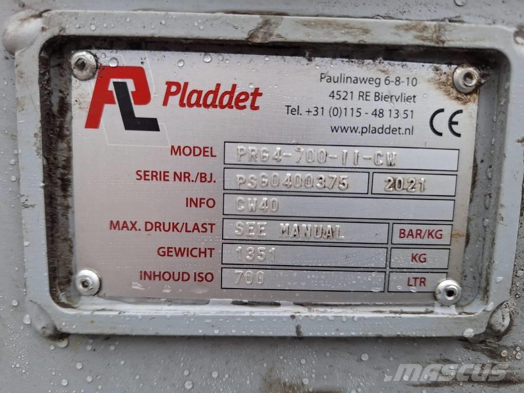 Pladdet PRG 4-700-II Grijpers
