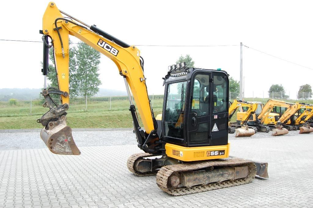 JCB 55Z-1 Aircon Minigraafmachines < 7t