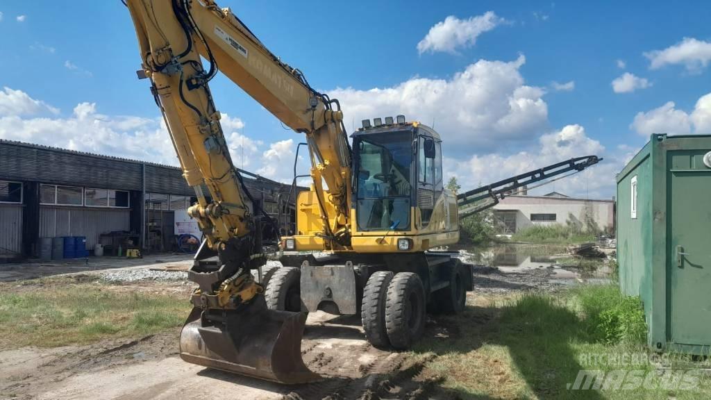Komatsu PW 140-7 Wielgraafmachines