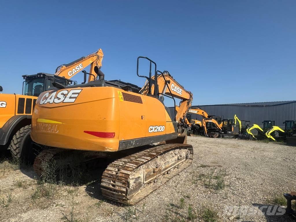 CASE CX210D Rupsgraafmachines