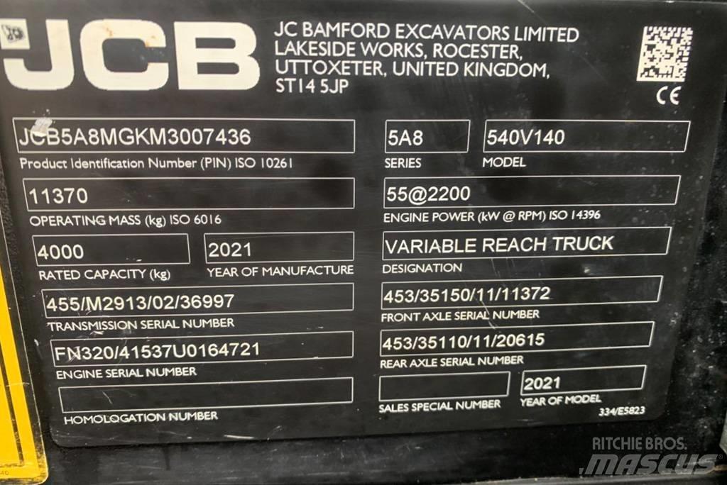 JCB 540-140 Verreikers