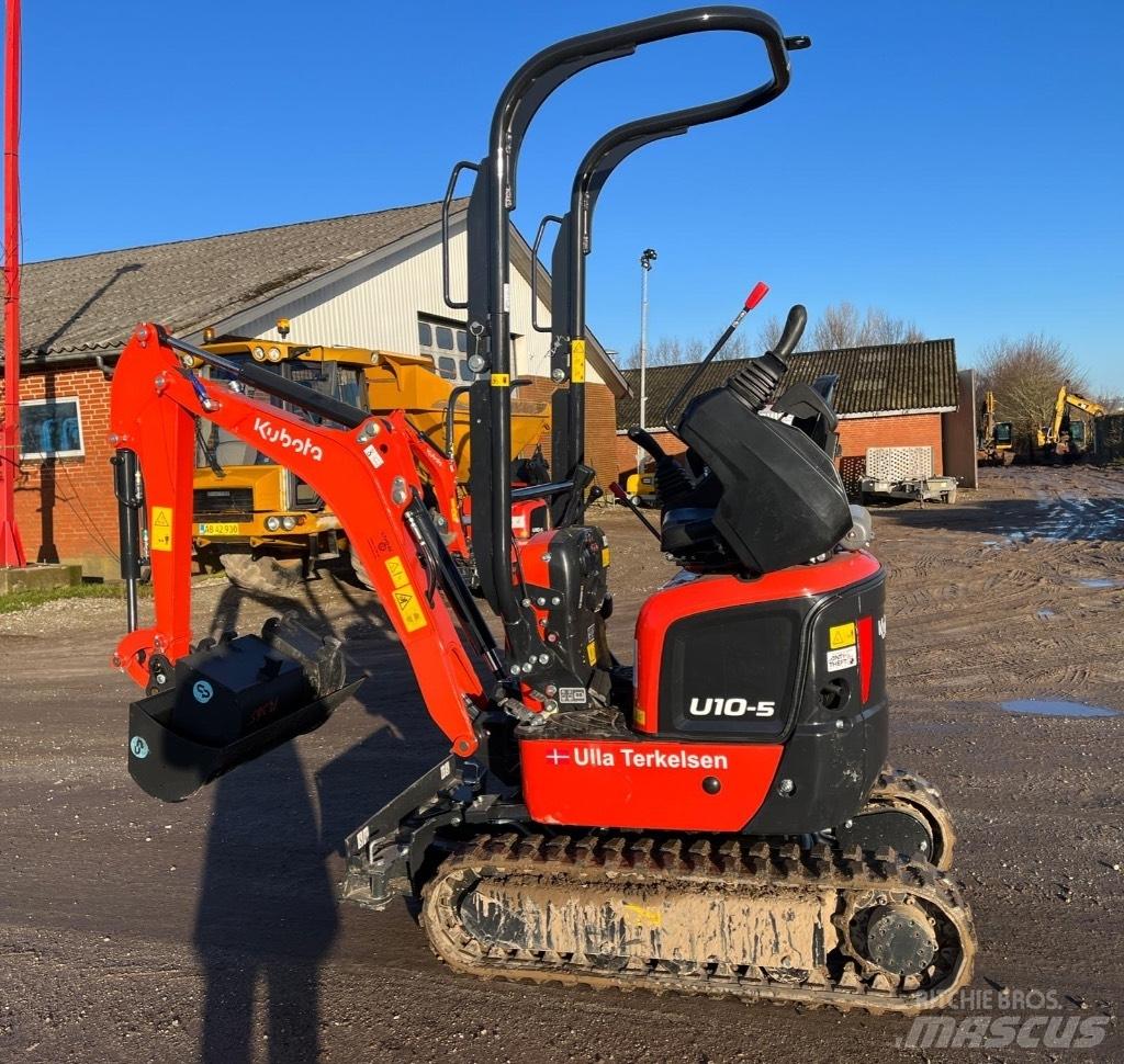 Kubota U10 - 5 Minigraafmachines < 7t