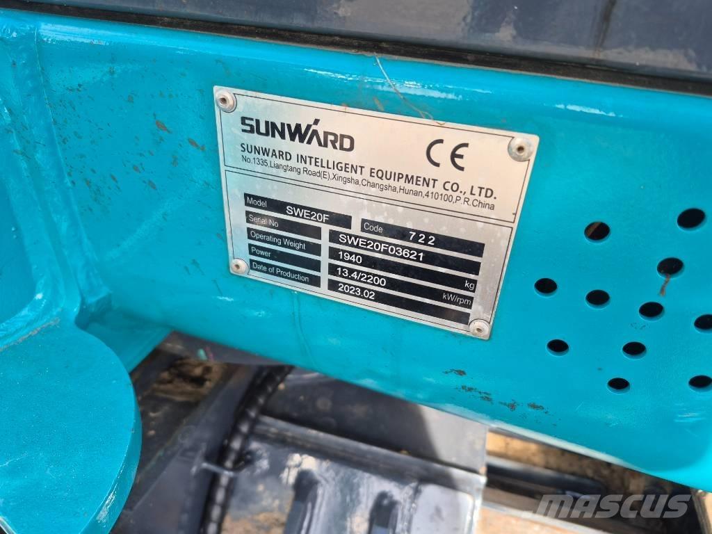 Sunward SWE 20 F Minigraafmachines < 7t