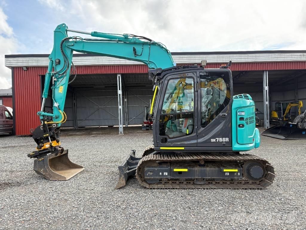 Kobelco SK75SR-7 Midigraafmachines 7t - 12t