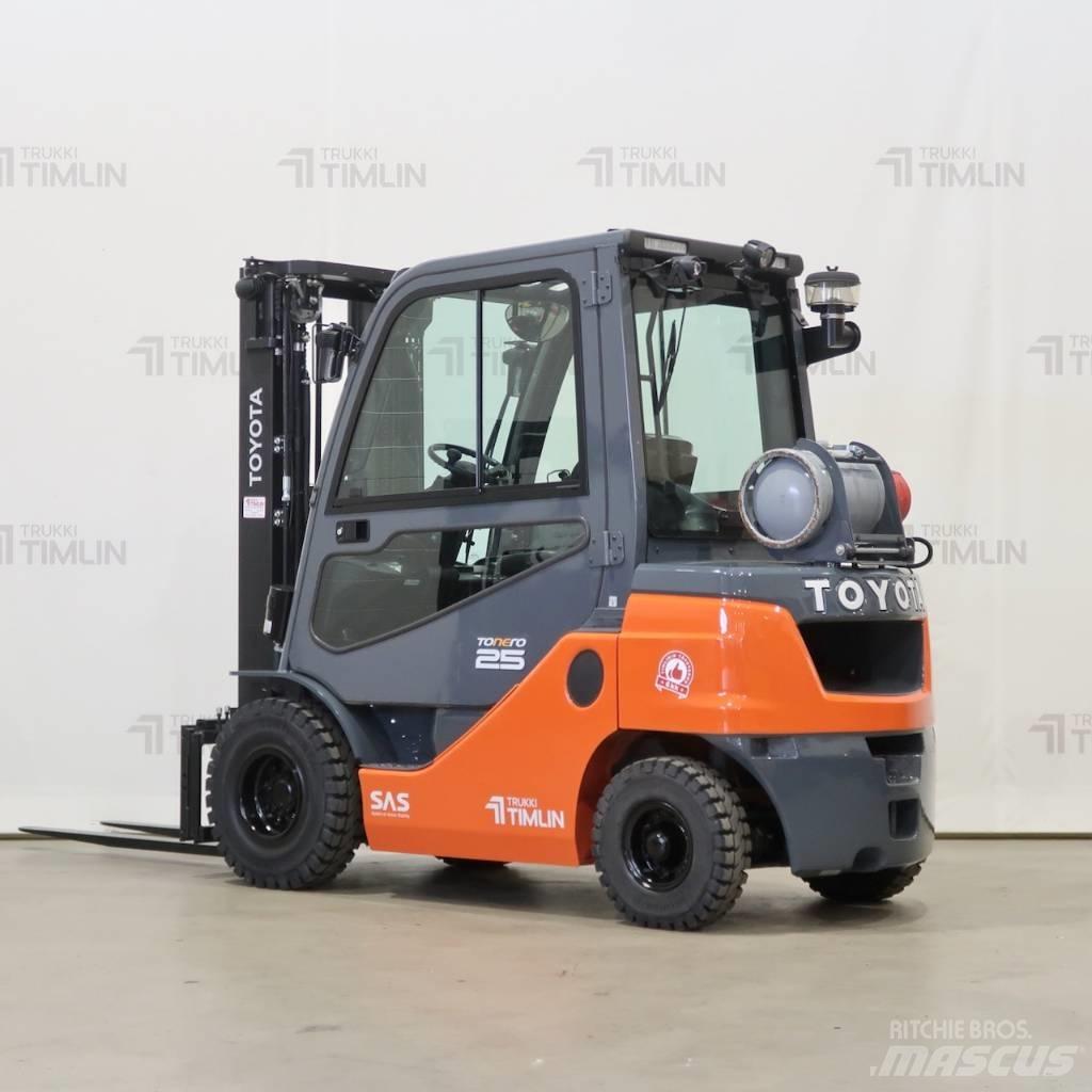 Toyota 02-8FGF25 LPG heftrucks