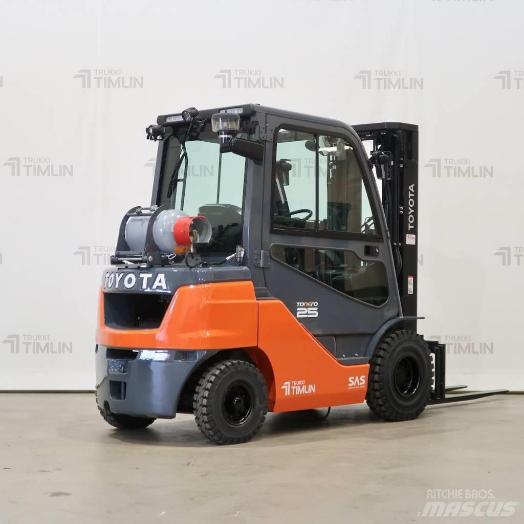 Toyota 02-8FGF25 LPG heftrucks
