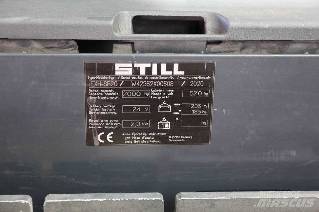 Still EXH-SF20 Meerij pallettruck met platform