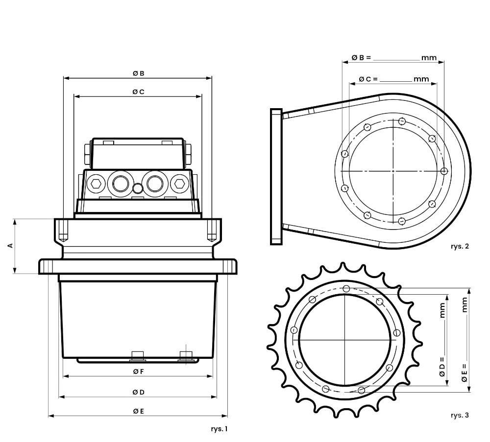 CASE CX 25 Transmissie