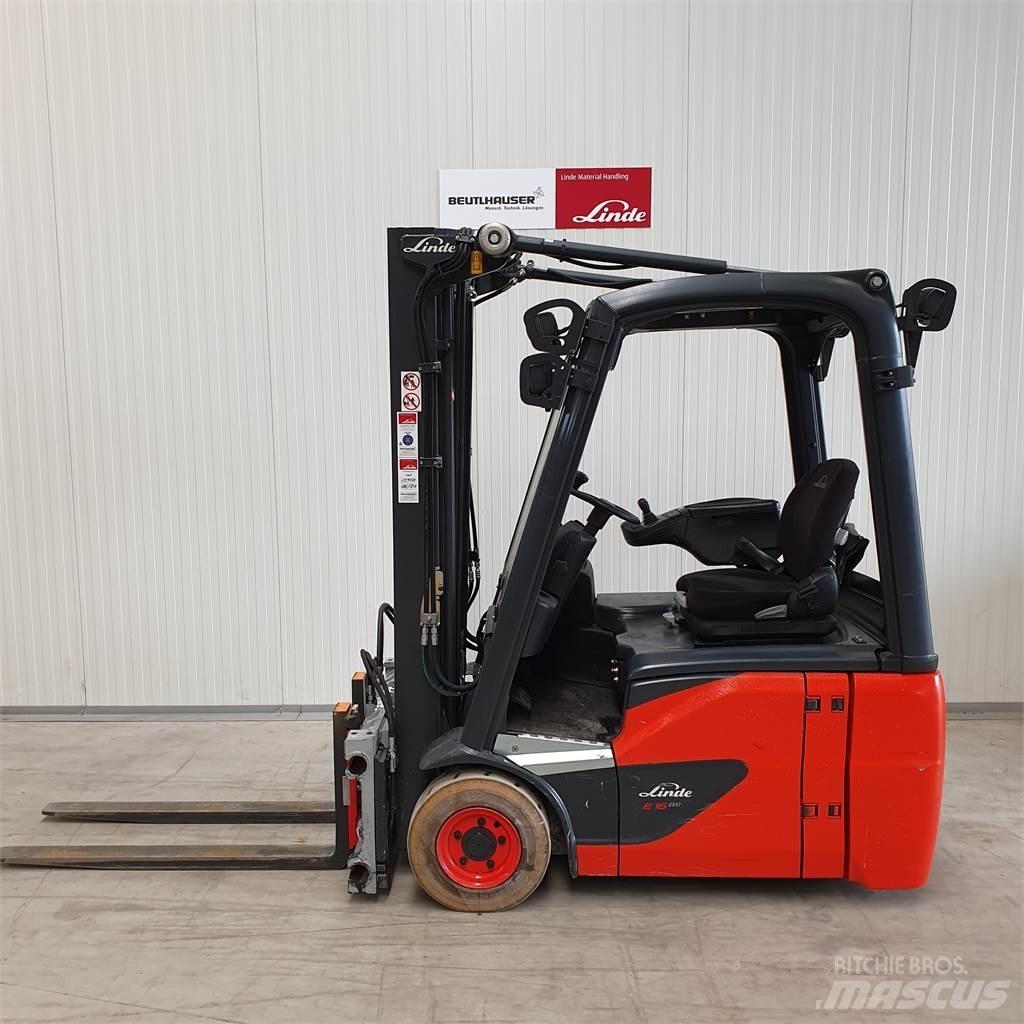 Linde E16C Elektrische heftrucks