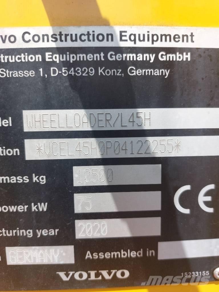 Volvo L 45 H Wielladers