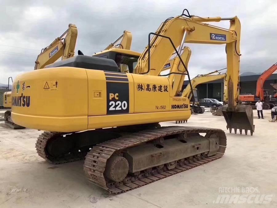 Komatsu PC 220-7 Rupsgraafmachines