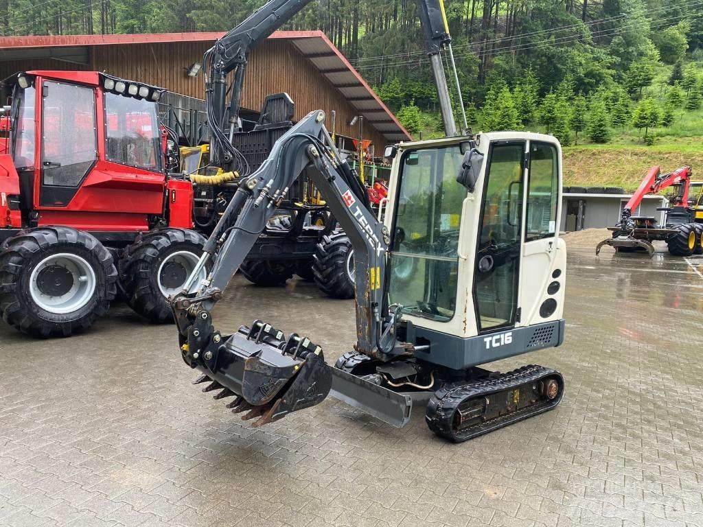 Terex TC 16 Minigraafmachines < 7t