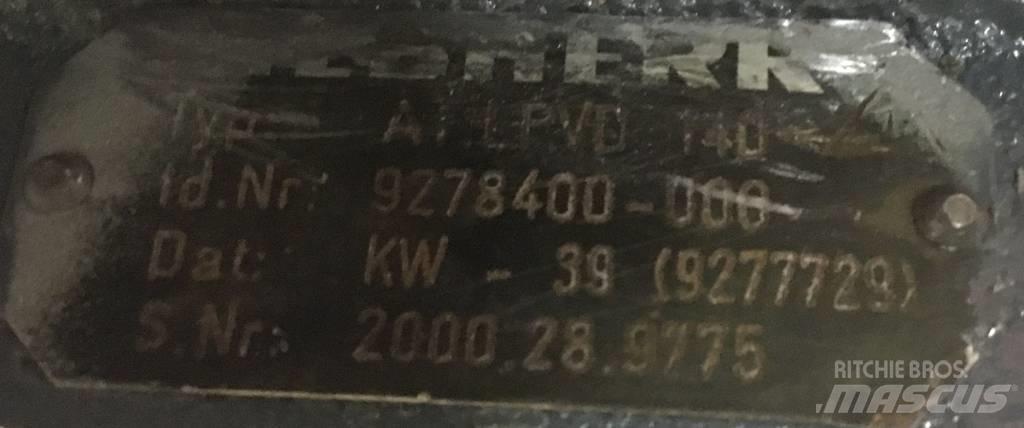 Liebherr LPVD 140 Hydraulics
