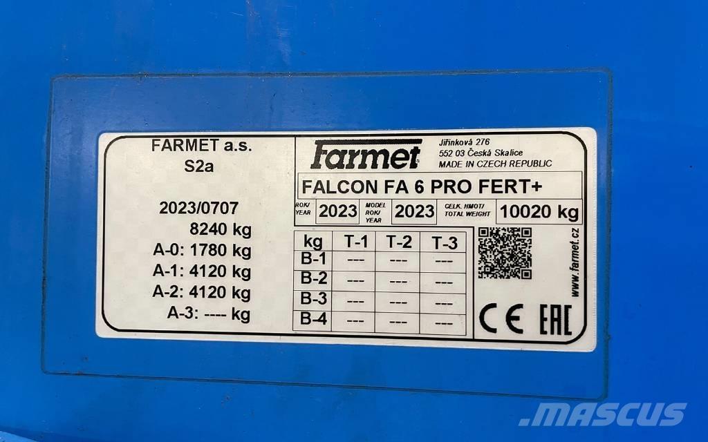 Farmet Falcon 6 Pro Zaaimachines