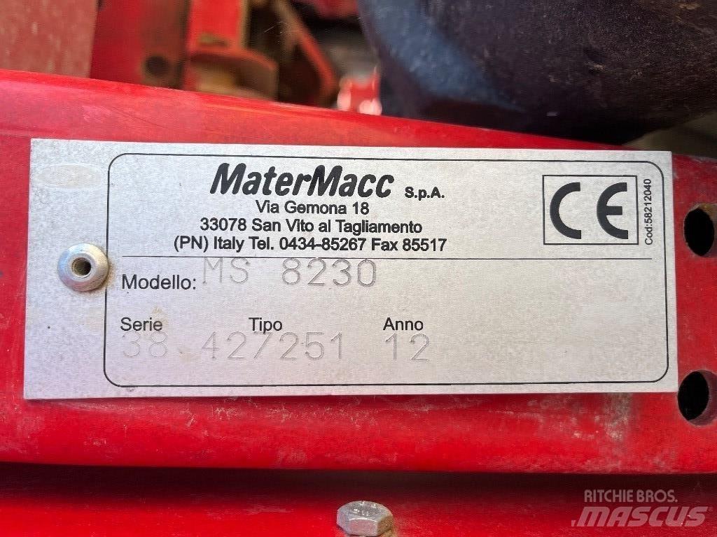 MaterMacc MS 8230 Precisiezaaimachines