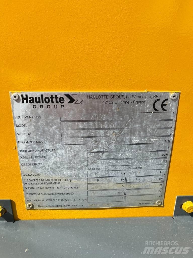 Haulotte Star-10AC Telescoophoogwerkers