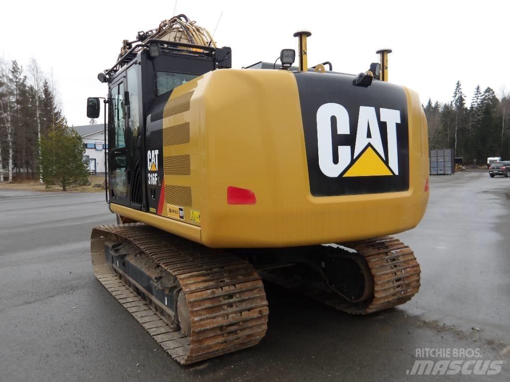 CAT 316 F Rupsgraafmachines