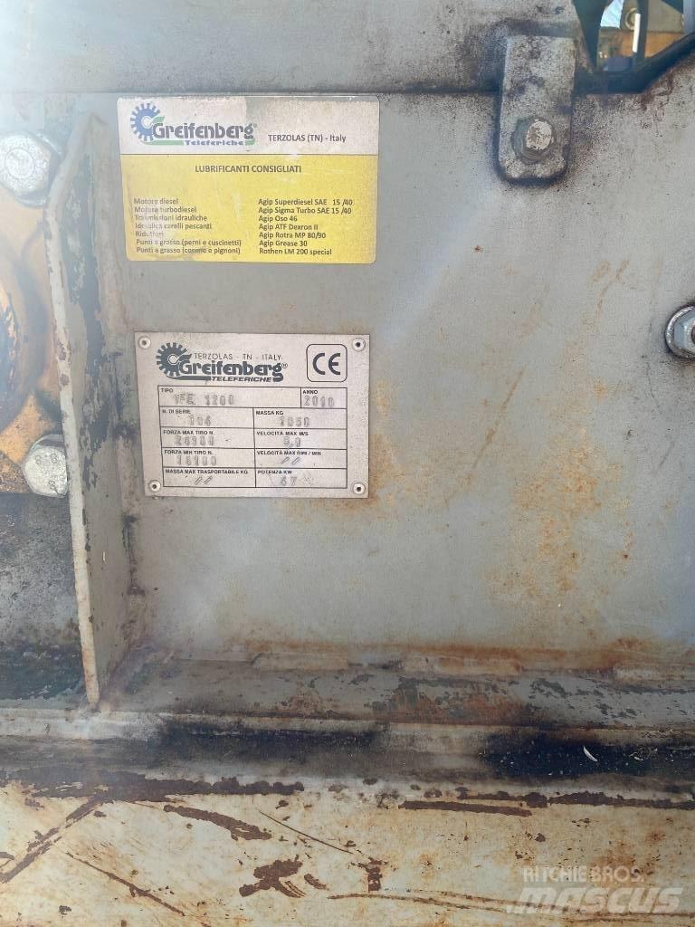  Greifenberg VFE 1200 Graafmachines voor de bosbouw