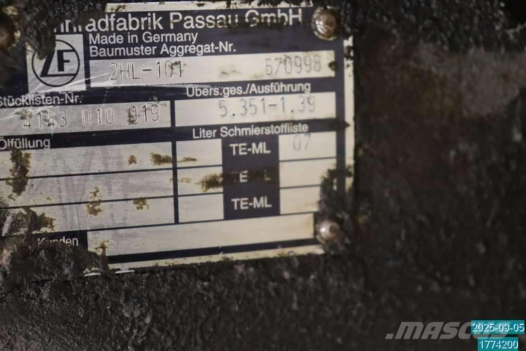 Huddig 1160 Transmissie