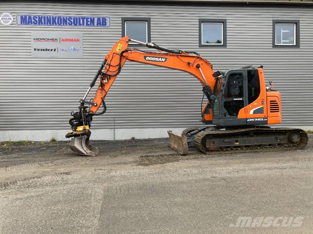 Doosan DX 140 LCR Rupsgraafmachines