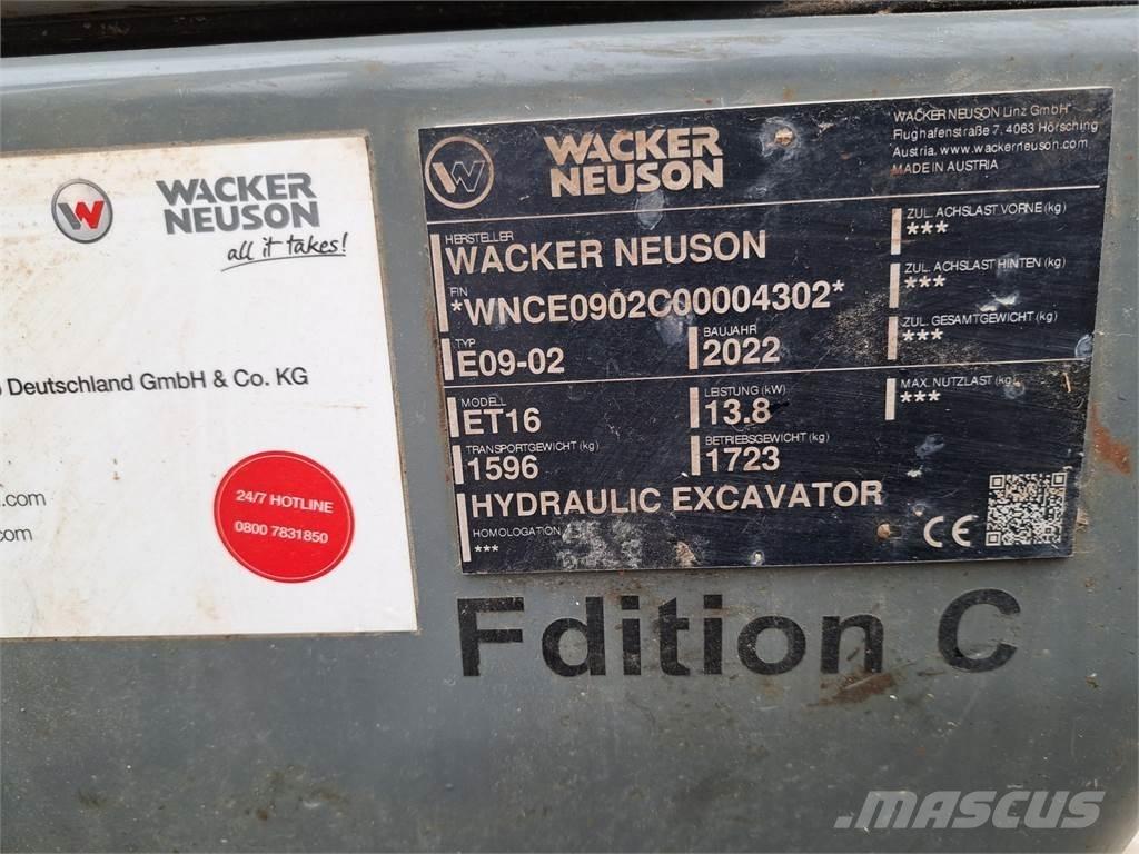 Wacker Neuson ET16 Rupsgraafmachines