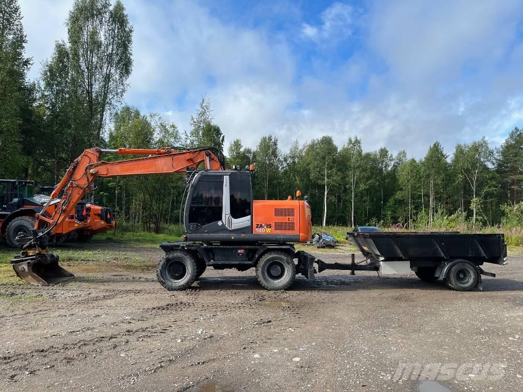 Hitachi ZX140W-3 Wielgraafmachines