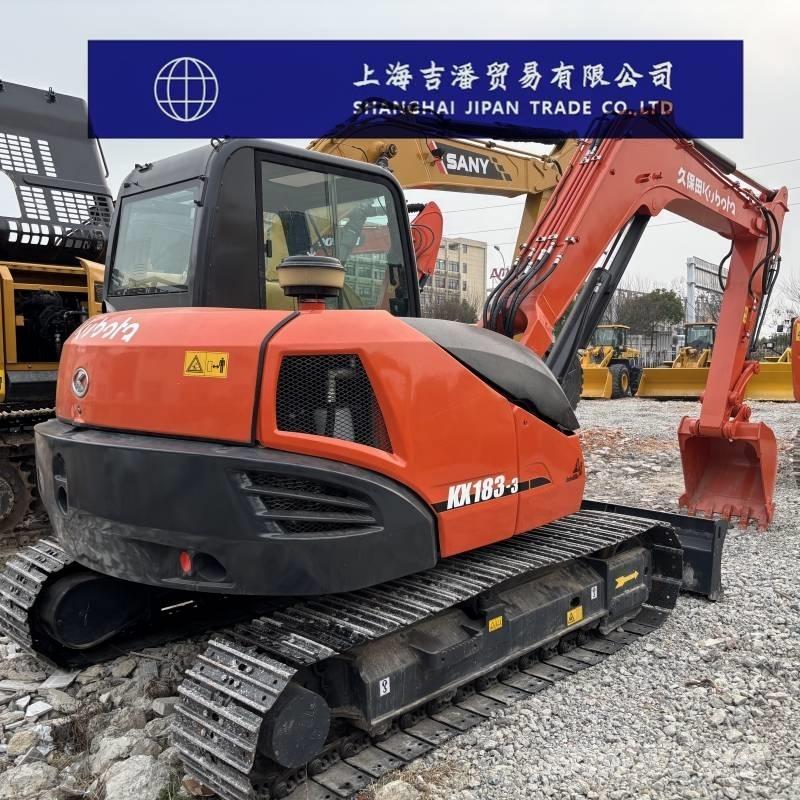 Kubota KX 183 Midigraafmachines 7t - 12t