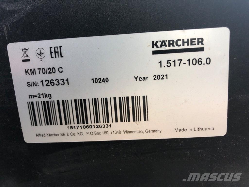Kärcher KM 70/20 C Veegmachines
