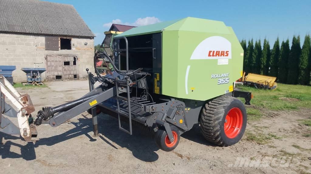 CLAAS Rollant 355 RC Ronde-balenpersen