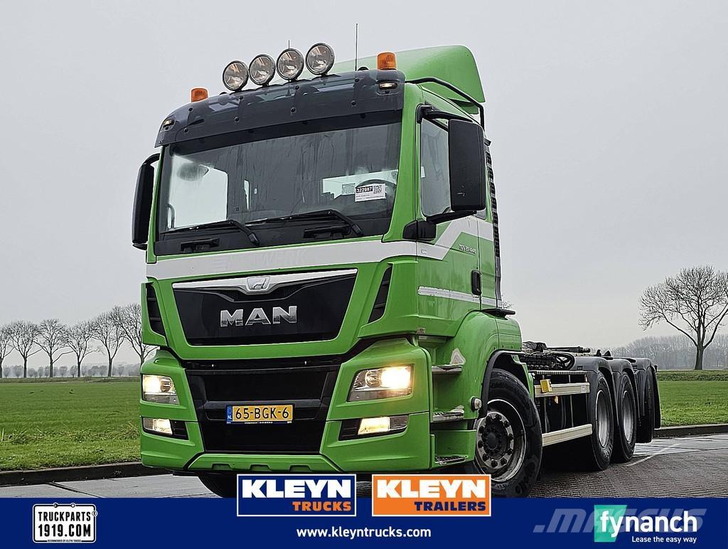 MAN 35.440 TGS Vrachtwagen met containersysteem