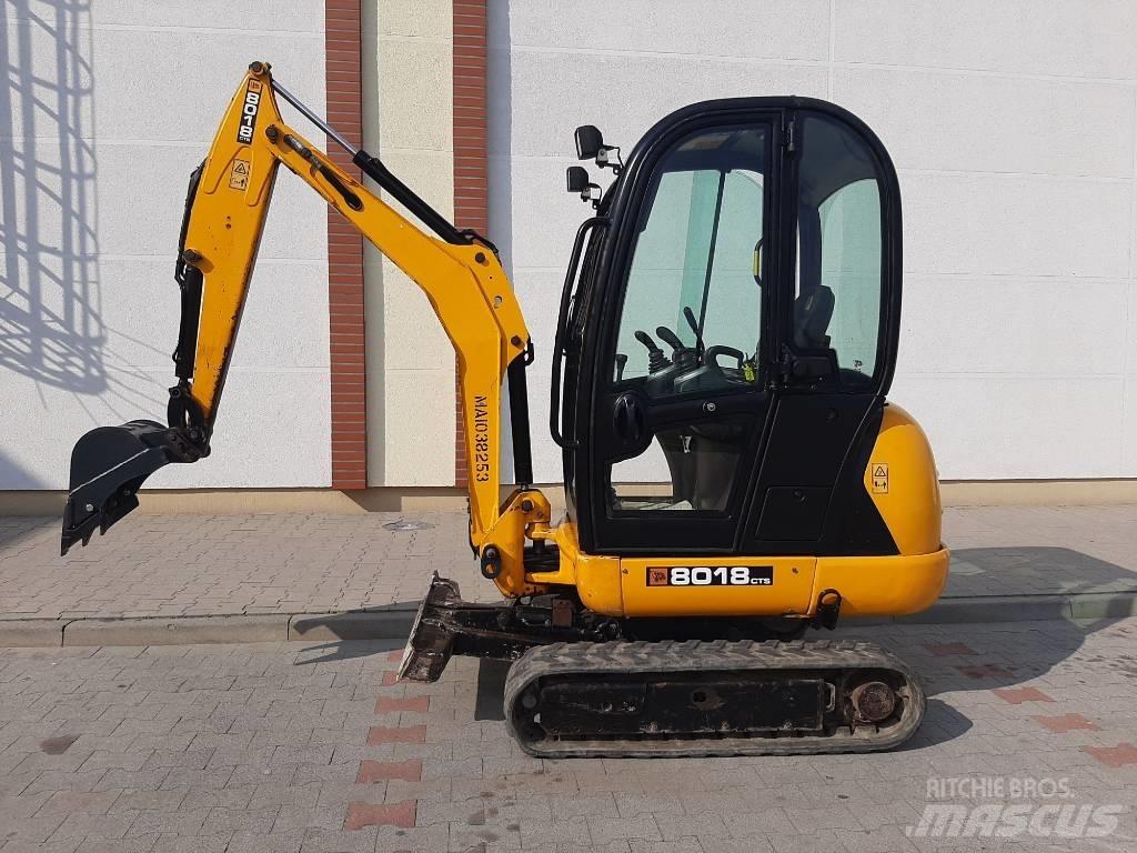 JCB 8018 CTS Minigraafmachines < 7t