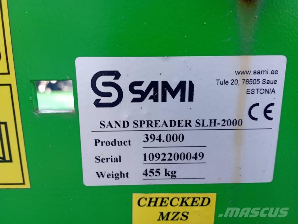 Sami SLH 2000 ZM-602 Zand- en zoutstrooimachines