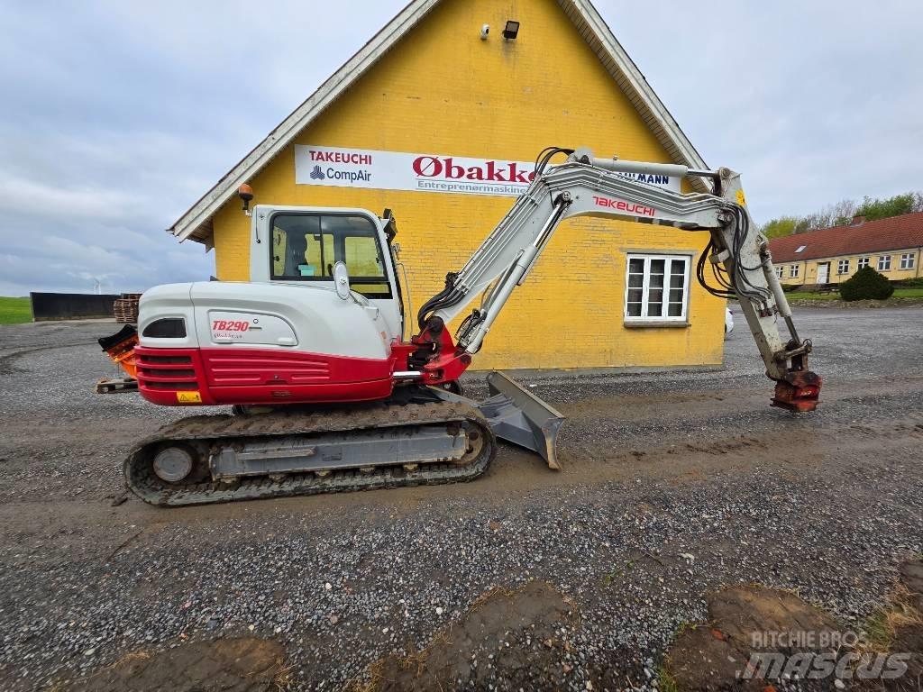 Takeuchi TB 290 Midigraafmachines 7t - 12t