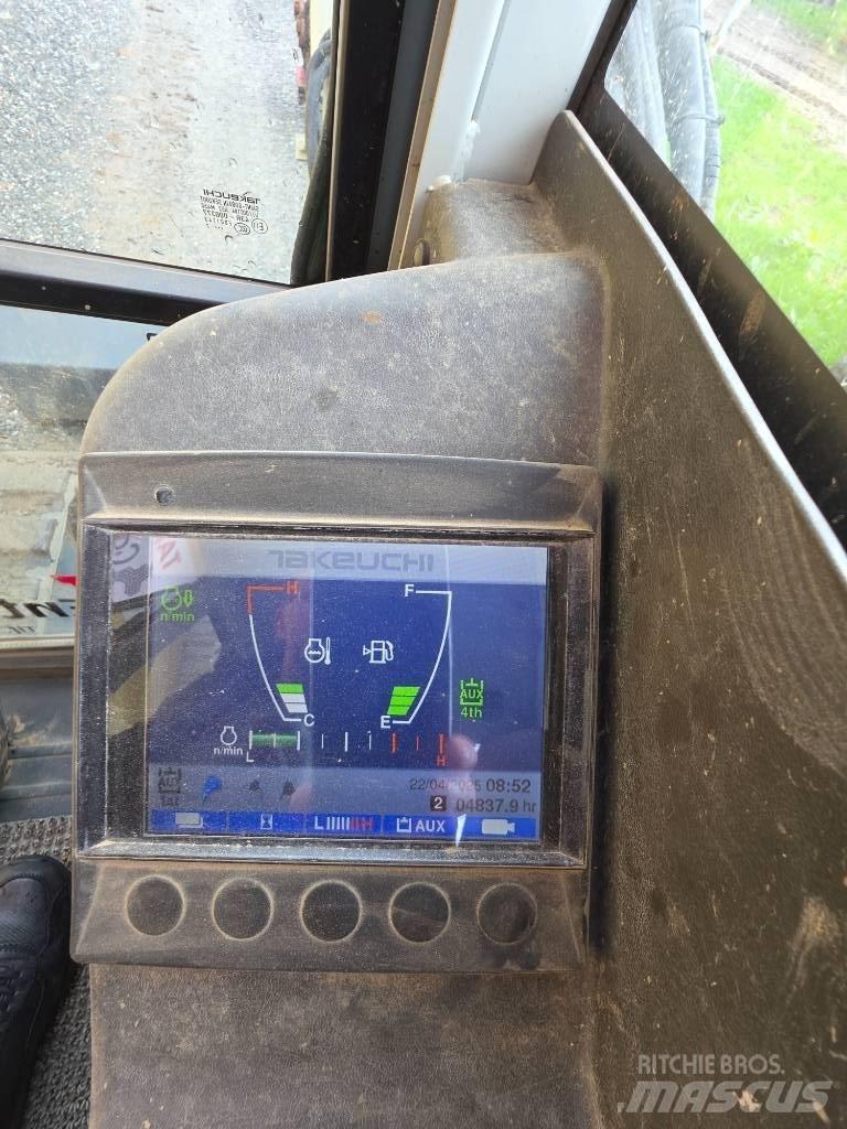Takeuchi TB 290 Midigraafmachines 7t - 12t