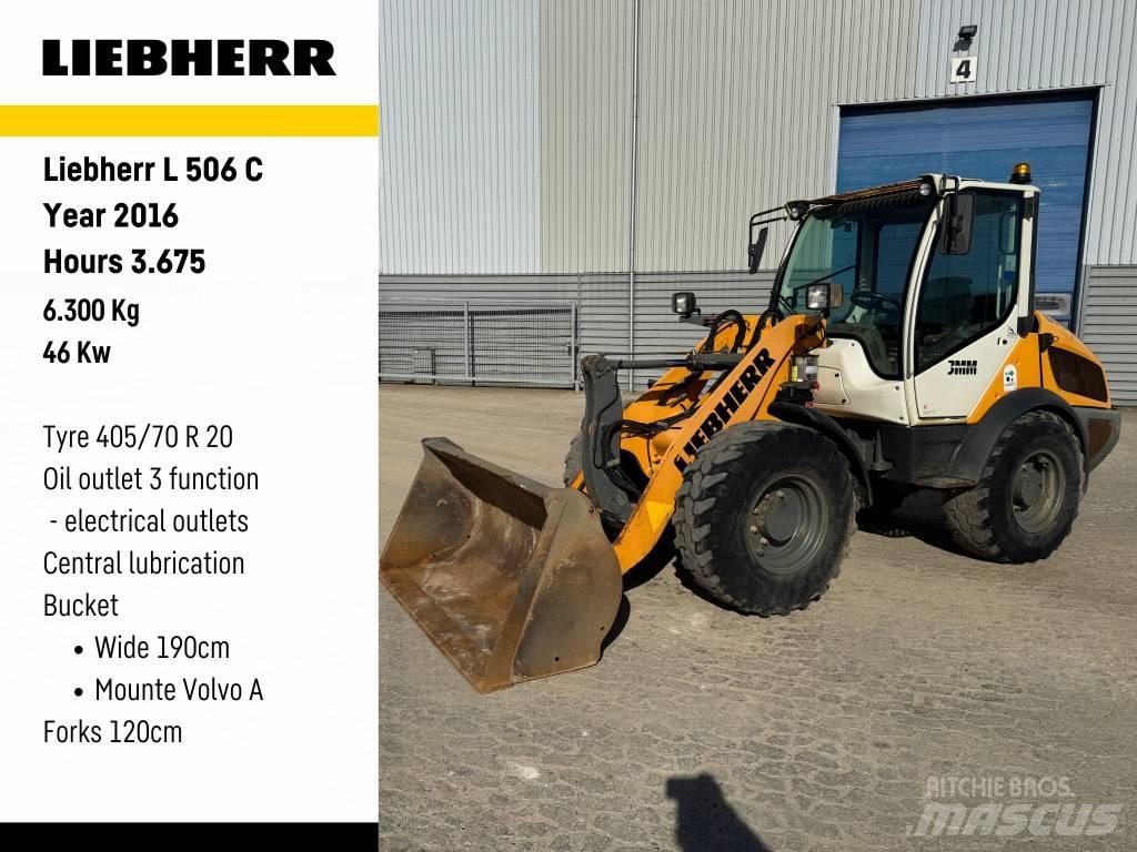 Liebherr L 506 Wielladers