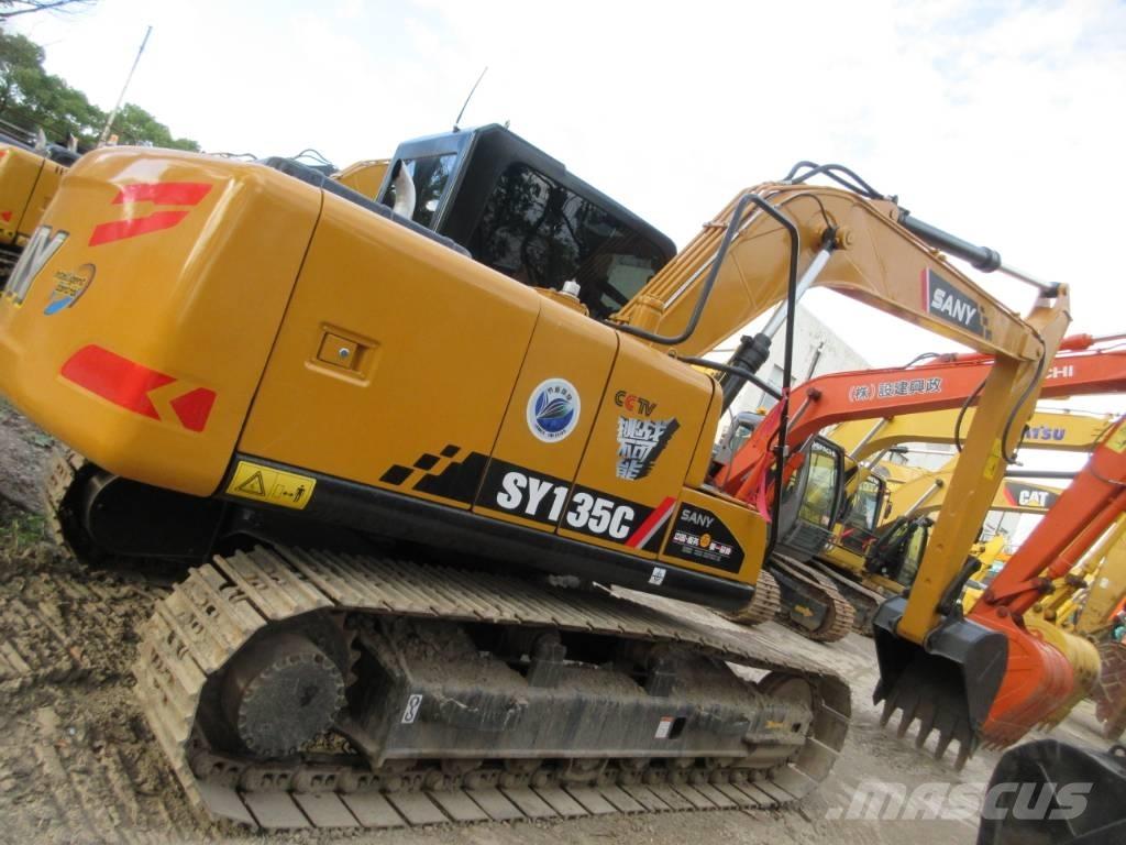 Sany SY 135 C Rupsgraafmachines