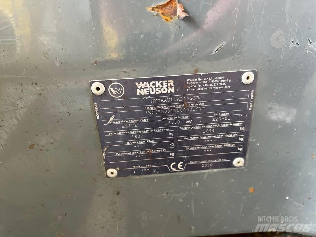 Wacker Neuson EZ17e Rupsgraafmachines