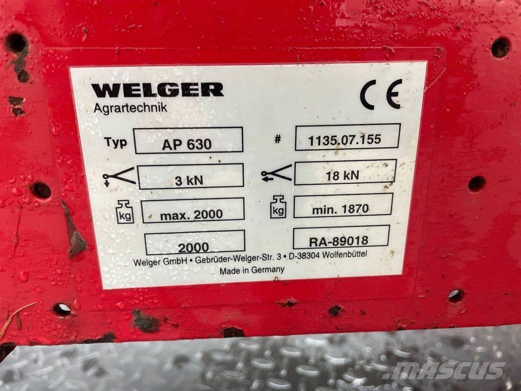 Welger AP 630 Vierkante balenpers