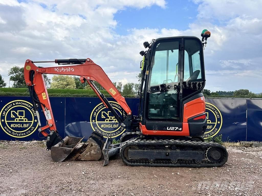 Kubota U27-4 Minigraafmachines < 7t