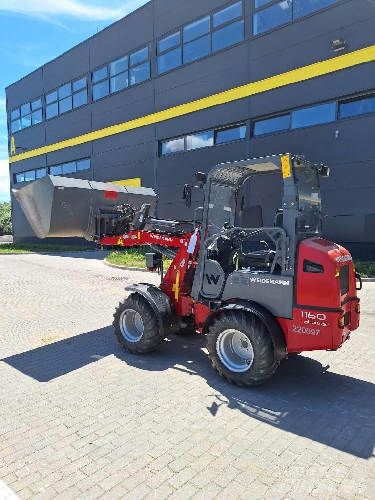 Weidemann 1160E Knik- en schrankladers