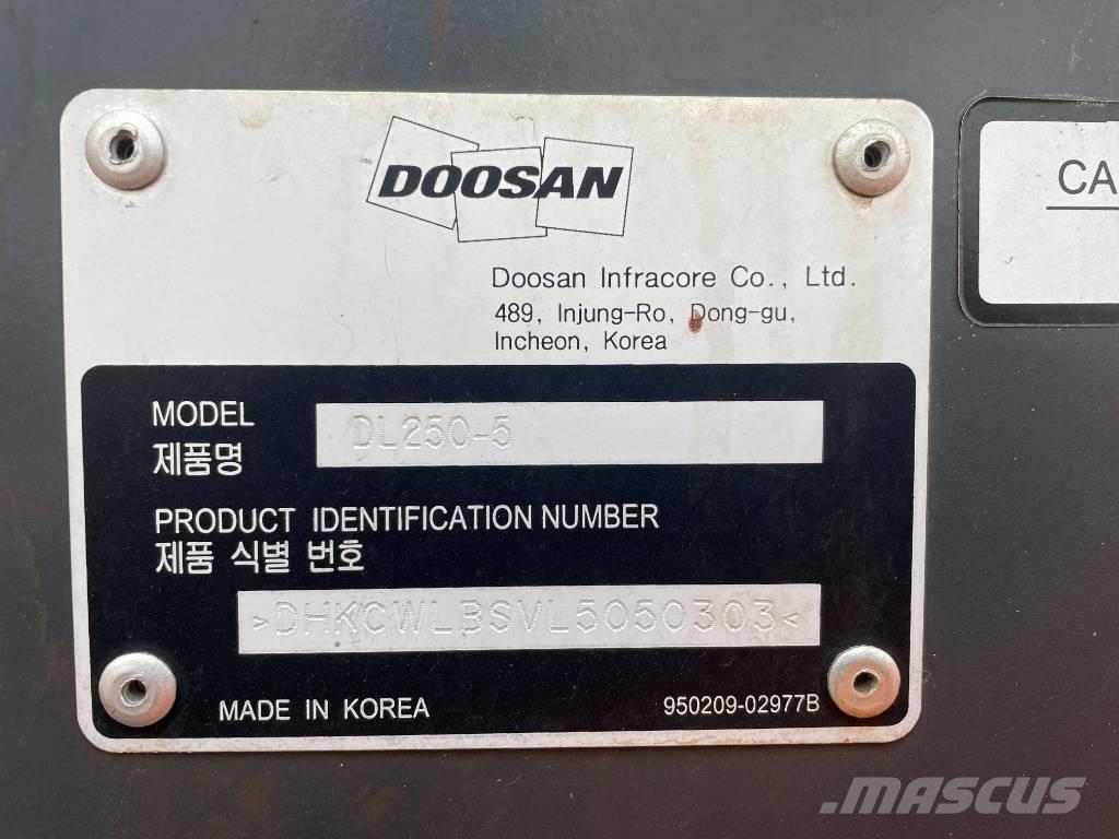 Doosan DL 250 Wielladers