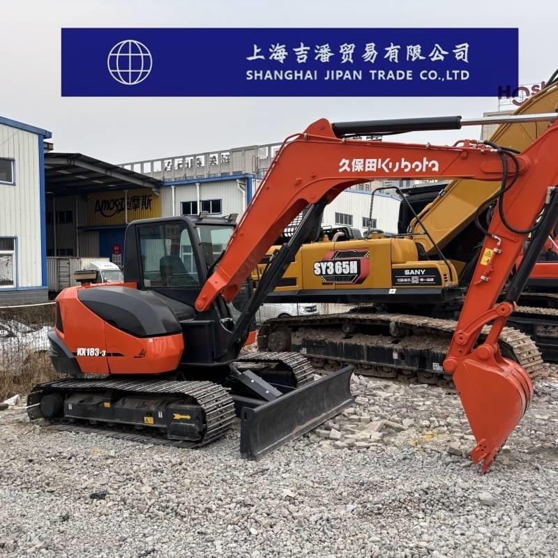 Kubota KX 183 Midigraafmachines 7t - 12t