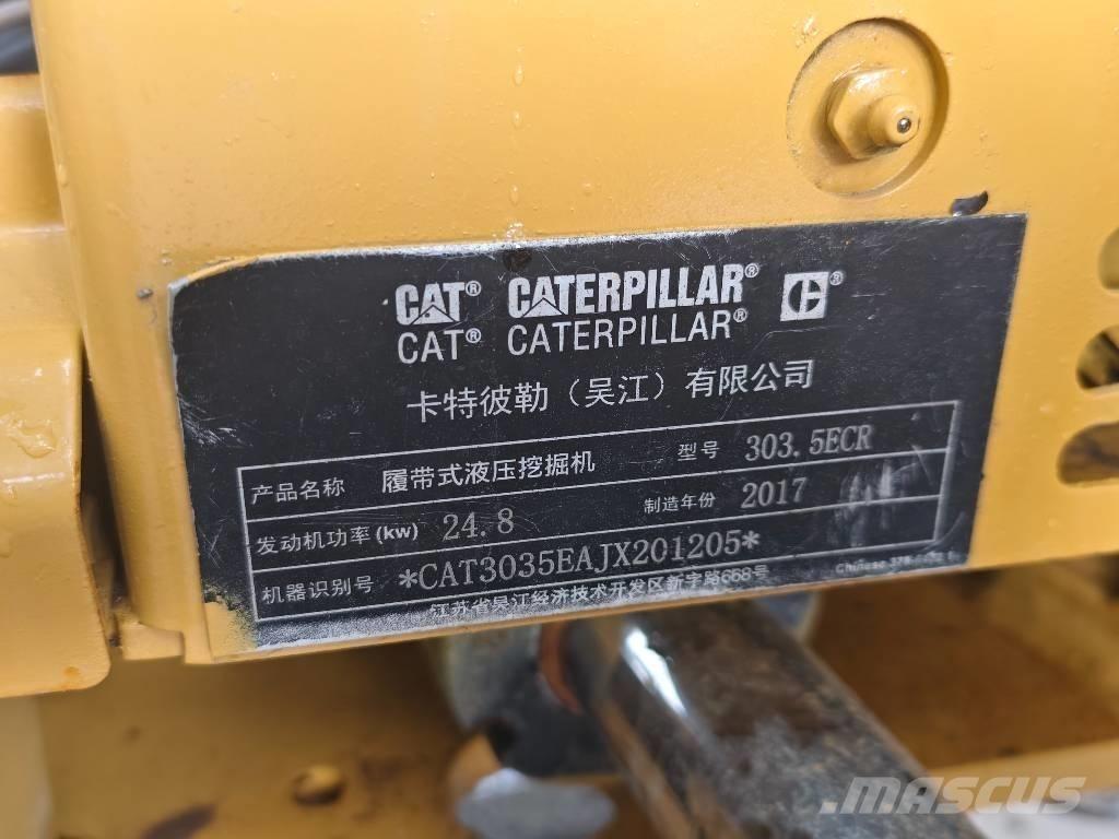 CAT 303.5 E CR Minigraafmachines < 7t