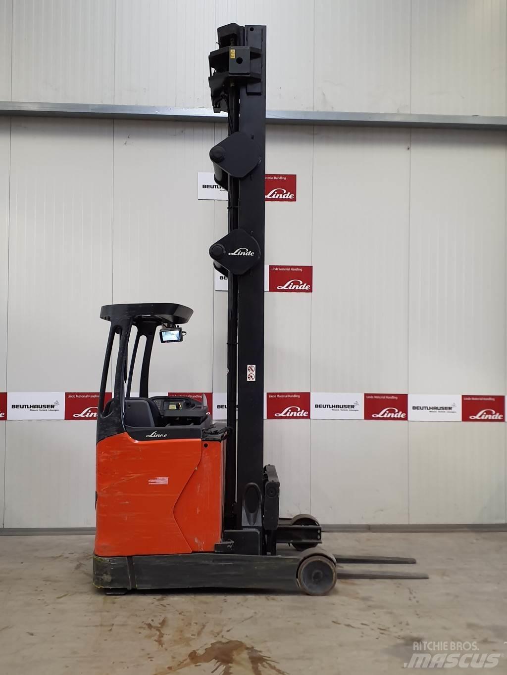 Linde R16HD Reachtruck voor hoog niveau