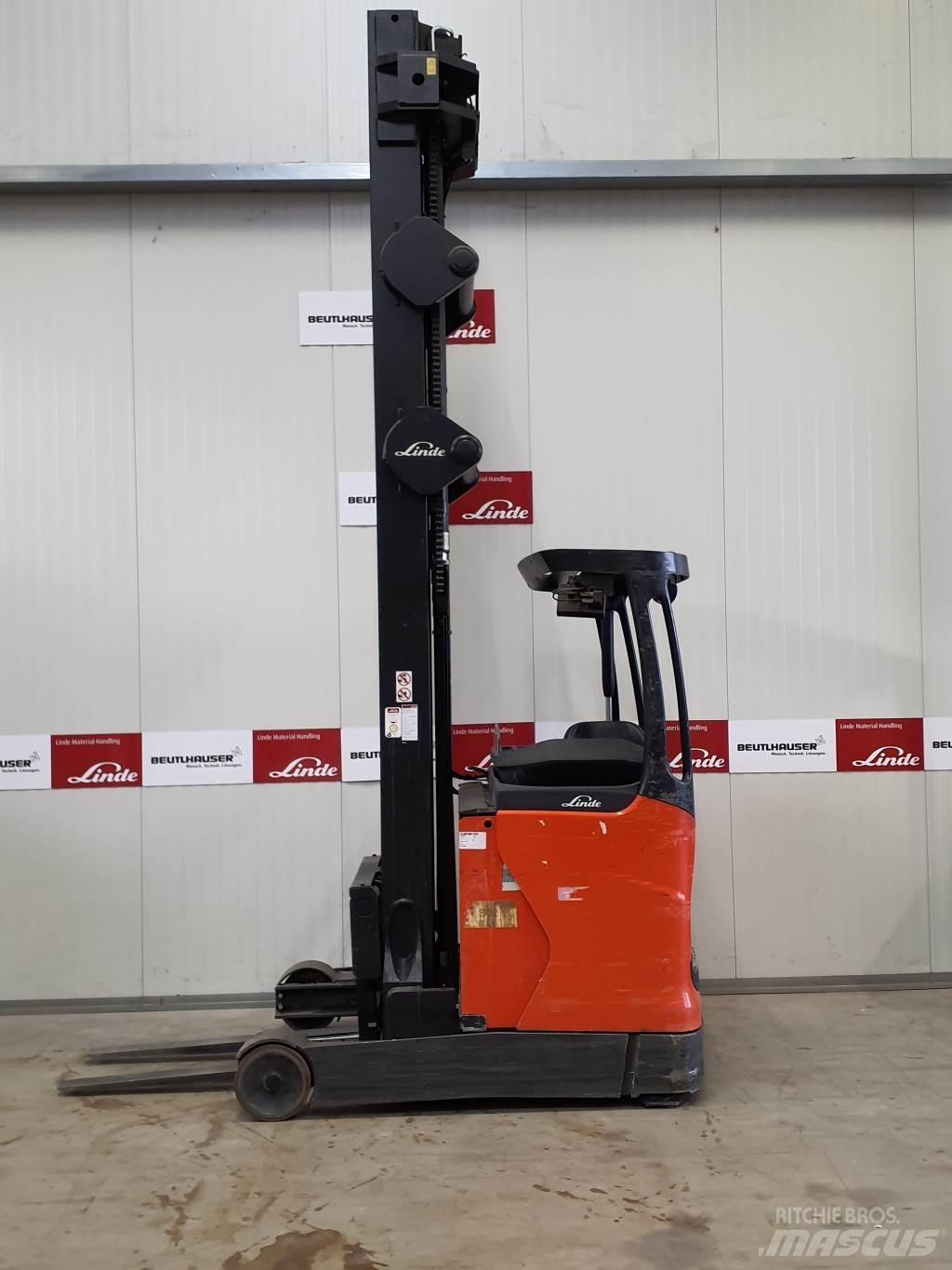 Linde R16HD Reachtruck voor hoog niveau
