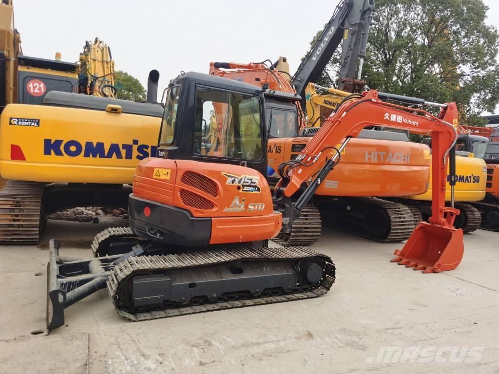 Kubota KX 155 Minigraafmachines < 7t