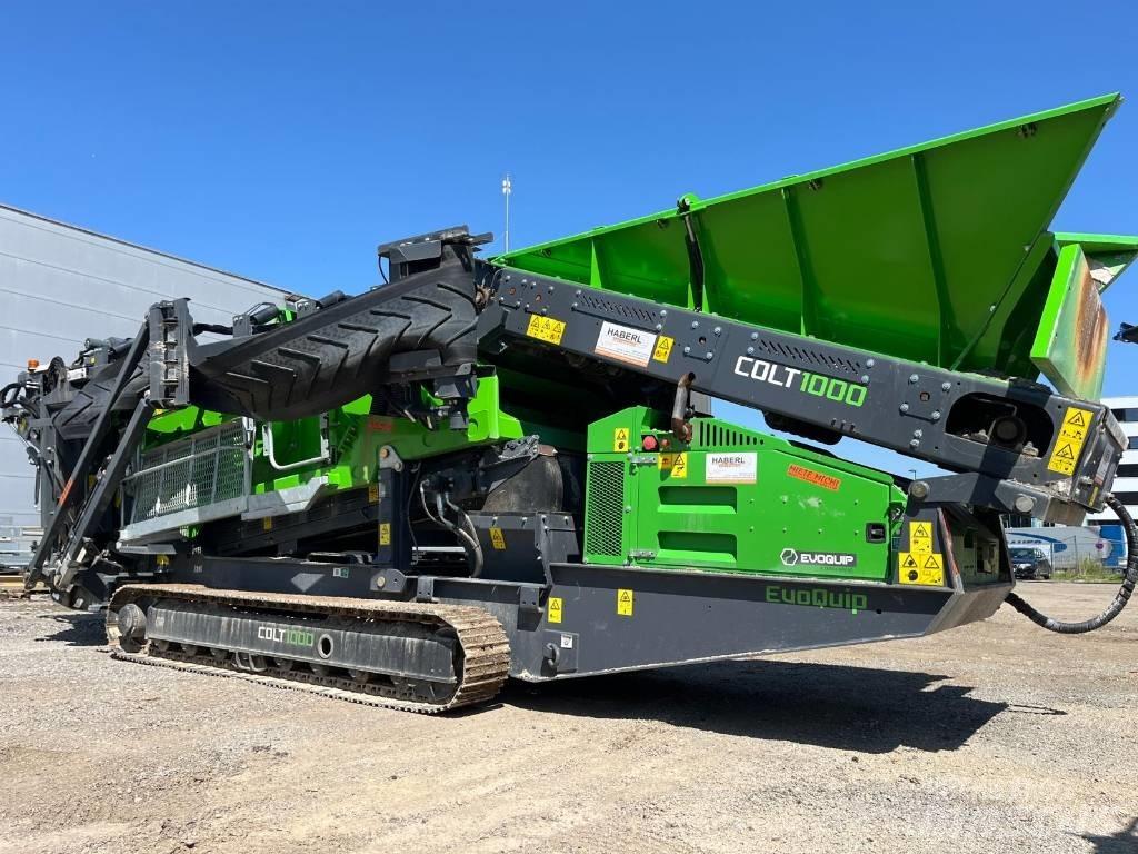 EvoQuip Colt 1000 Mobiele zeefinstallaties